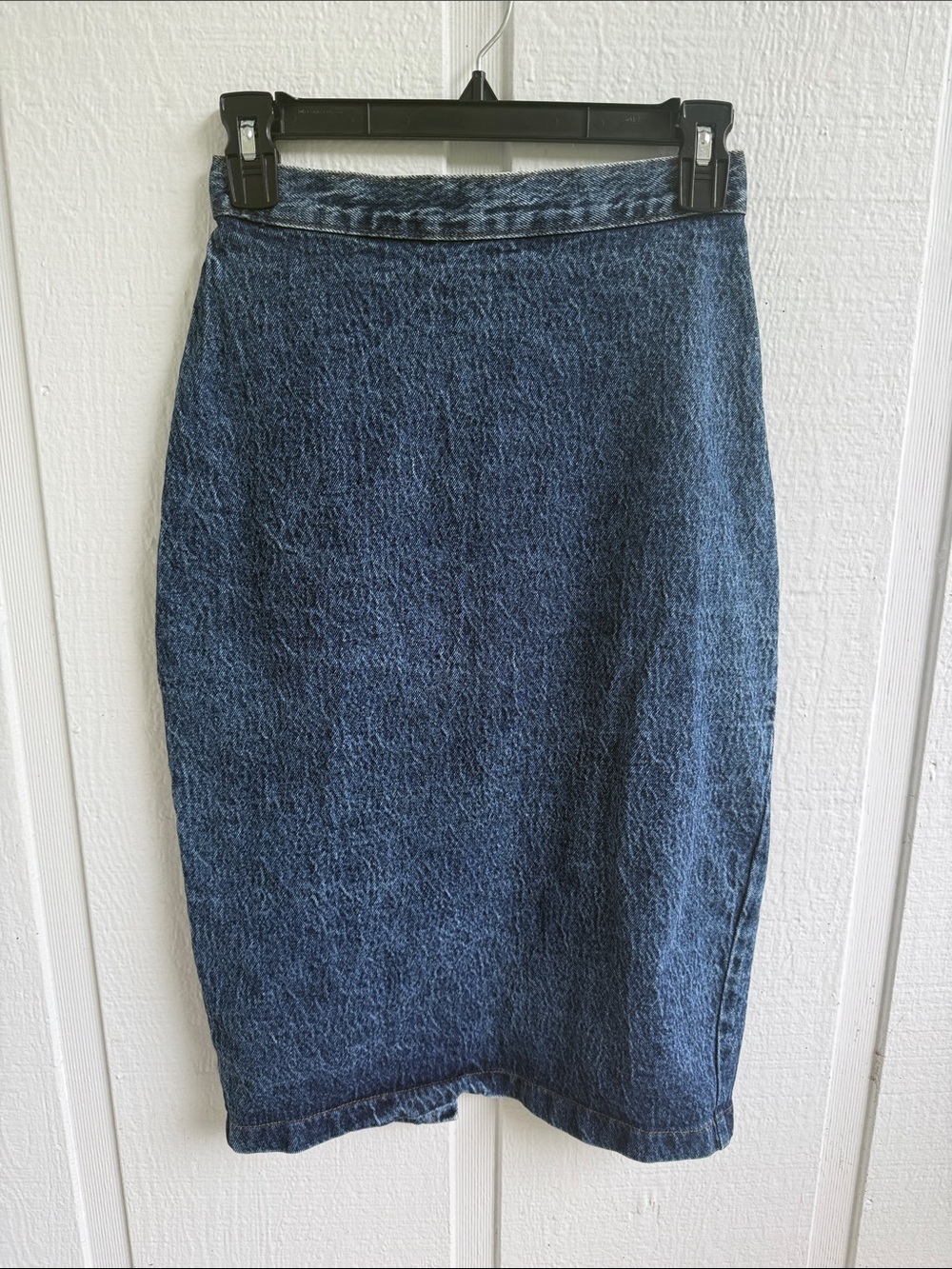 THE vintage Dark Blue Denim Pencil Skirt